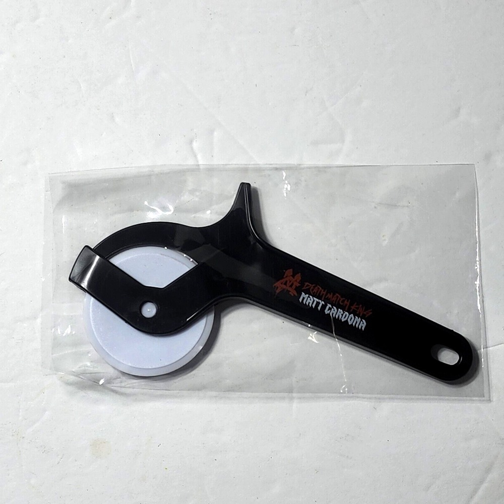 Pro Wrestling Crate Death Match King Matt Cardona Pizza Cutter 6" New